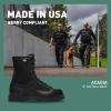 imageDanner Acadia 8quot Waterproof Tactical Boots for Men  Polishable Leather with Breathable GoreTex Traction Outsole Made in USABlack