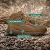 imageDanner Mens Fullbore 45quot Military and Tactical Boots for Men  Lightweight Hot Weather Upper with Vibram Midsole and SlipResistant Traction OutsoleCoyote