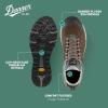 imageDanner Mens Trail 2650 3quot TanMeadow Greens GTXKangaroo BrownStormy Weather
