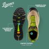 imageDanner Mens Trail 2650 3quot TanMeadow Greens GTXTanMeadow Greens