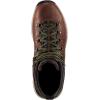 imageDanner Mountain 600 Waterproof Hiking Boots for Men  Lightweight Durable Upper with Breathable Lining ShockAbsorbing Footbed ampamp Traction OutsoleWalnutGreenfull Grain