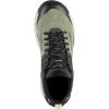 imageDanner Trail 2650 3 Hiking Shoes for Women  Durable Suede ampamp Textile Upper with Breathable Mesh Lining Ortholite Footbed ampamp Vibram Traction OutsoleOil GreenJet Black