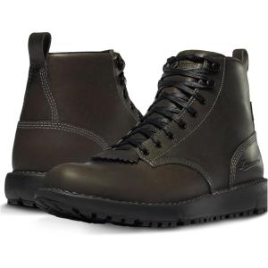 imageDanner Logger 917 6quot Waterproof Hiking Boots for Men  FullGrain Leather with Breathable GoreTex Vibram SPE Midsole and 917 Traction OutsoleCharcoal