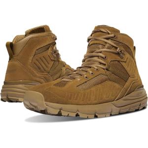 imageDanner Mens Fullbore 45quot Military and Tactical Boots for Men  Lightweight Hot Weather Upper with Vibram Midsole and SlipResistant Traction OutsoleCoyote