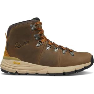 imageDanner Mountain 600 Hiking Boots for Women  Waterproof Durable Suede Upper Breathable Lining TripleDensity Footbed ampamp Vibram Traction OutsoleChocolate ChipRoasted Pecan