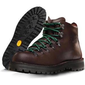 imageDanner Mountain Light II 5 GoreTex Waterproof Hiking Boots for Men with Durable FullGrain Leather Breathable GoreTex Barrier ampamp Traction OutsoleBrown