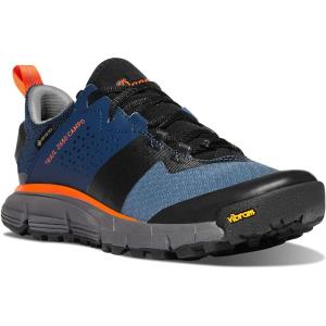 imageDanner Trail 2650 3 Hiking Shoes for Women  Durable Suede ampamp Textile Upper with Breathable Mesh Lining Ortholite Footbed ampamp Vibram Traction OutsoleBlueOrange