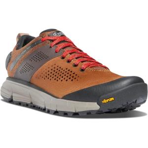 imageDanner Trail 2650 3 Hiking Shoes for Women  Durable Suede ampamp Textile Upper with Breathable Mesh Lining Ortholite Footbed ampamp Vibram Traction OutsoleBrownRed