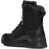 imageDanner Lookout 8 SideZip Tactical Boots for Men  BBP Waterproof Polishable FullGrain Leather ampamp Nylon with Comfort Footbed SlipResistant OutsoleBlack