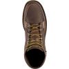 imageDanner 6 Bull Run Moc Toe Work Boots for Men  Oiled FullGrain Leather Upper with Non Slip Wedge Outsole and 3Density Cushion Footbed EH ResistantBrown  Goretex