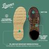 imageDanner 6 Bull Run Moc Toe Work Boots for Men  Oiled FullGrain Leather Upper with Non Slip Wedge Outsole and 3Density Cushion Footbed EH ResistantBrown Heel