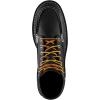 imageDanner 6 Bull Run Moc Toe Work Boots for Women  Durable FullGrain Leather with Non Slip Wedge Outsole and 3Density Cushion Footbed EH ResistantBlack