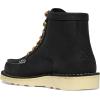 imageDanner 6 Bull Run Moc Toe Work Boots for Women  Durable FullGrain Leather with Non Slip Wedge Outsole and 3Density Cushion Footbed EH ResistantBlack