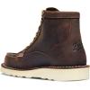 imageDanner 6 Bull Run Moc Toe Work Boots for Women  Durable FullGrain Leather with Non Slip Wedge Outsole and 3Density Cushion Footbed EH ResistantBrown