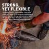 imageDanner 6 Bull Run Steel Toe Work Boots for Men  Oiled FullGrain Leather with Non Slip Wedge Outsole and 3Density Cushion Footbed EH ResistantBrown