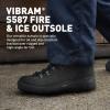 imageDanner 8quot Wildland Tactical Firefighter Boots for Men ampamp Women  FireResistant Leather EHRated with Oil and SlipResistant Outsole Made in USABlack