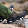 imageDanner Mens Panorama Low 4quot Hiking Shoes  Waterproof Suede Cushioned EVA Midsole HighTraction Outsole Ortholite FootbedBlack Olive