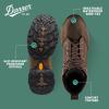 imageDanner Pronghorn 8 Hunting Boots for Men  Waterproof GoreTex and FullGrain Leather Cushion Midsole Torsion Shank and Vibram Traction OutsoleBrown