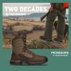 imageDanner Pronghorn 8 Hunting Boots for Men  Waterproof GoreTex and FullGrain Leather Cushion Midsole Torsion Shank and Vibram Traction OutsoleBrown