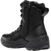imageDanner Scorch 8quot SideZip Tactical Boots for Men  Leather and Textile with Breathable Mesh Lining Comfort Footbed and Traction OutsoleBlack