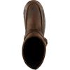 imageDanner Sharptail 10 RearZip Hunting ampamp Upland Hiking Boots for Men  Waterproof FullGrain Leather ampamp 900D Nylon with GoreTex ampamp Traction OutsoleDark Brown