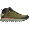 imageDanner Trail 2650 GoreTex Mid 4quot Waterproof Hiking Shoes for Men  Suede and Textile Upper with Comfort Footbed EXO Heel System ampamp Traction OutsoleDusty Olive