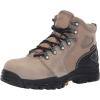 imageDanner Vicious NMT 4 Composite Toe Work Boots for Women  Waterproof and Breathable Leather Upper SlipResistant Rubber Vibram Outsole EH ResistantBrownGreen