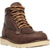 imageDanner 6 Bull Run Moc Toe Work Boots for Women  Durable FullGrain Leather with Non Slip Wedge Outsole and 3Density Cushion Footbed EH ResistantBrown  Goretex