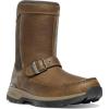 imageDanner Mens Recurve Rear Zip 10quot MocToe Leather Hunting BootLight Brown Moc Toe
