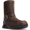 imageDanner Sharptail 10 RearZip Hunting ampamp Upland Hiking Boots for Men  Waterproof FullGrain Leather ampamp 900D Nylon with GoreTex ampamp Traction OutsoleDark Brown