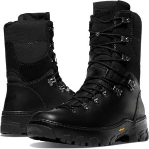 imageDanner 8quot Wildland Tactical Firefighter Boots for Men ampamp Women  FireResistant Leather EHRated with Oil and SlipResistant Outsole Made in USABlack Smooth Out