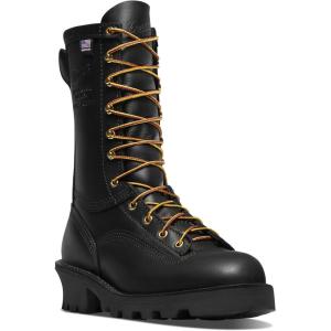 imageDanner Flashpoint II 10quot Mens Work Boots  Durable Industrial ampamp Construction Boots with Enhanced Traction and ComfortAll Leather Black