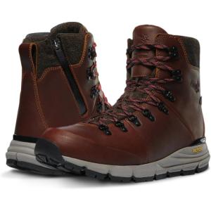 imageDanner Mens Arctic 600 SideZip 7 200G Waterproof Hiking BootJet BlackMojave
