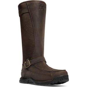 imageDanner Mens Sharptail 17quot GoreTex Hunting Snake BootDark Brown