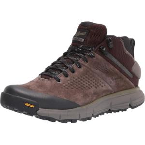 imageDanner Trail 2650 GoreTex Mid 4quot Waterproof Hiking Shoes for Men  Suede and Textile Upper with Comfort Footbed EXO Heel System ampamp Traction OutsoleBrownMilitary Green