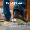 imageDanner 6 Bull Run Chelsea Work Boots for Men  Oiled FullGrain Leather Upper with Mesh Lining 3Density Cushion Footbed and Non Slip Wedge OutsoleBlack