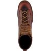 imageDanner 8 Bull Run Work Boots for Men  Durable Lightweight FullGrain Leather with Non Slip Wedge Outsole ampamp 3Density Cushion Footbed EH ResistantBrown
