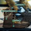 imageDanner Vital Waterproof Hunting Boots for Men with 800g Thinsulate Ultra Insulation Breathable Danner Dry Barrier Comfort Footbed ampamp Traction OutsoleRealtree Edge