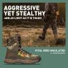 imageDanner Vital Waterproof Hunting Boots for Men with 800g Thinsulate Ultra Insulation Breathable Danner Dry Barrier Comfort Footbed ampamp Traction OutsoleRealtree Edge
