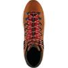 imageDanner Mens Mountain 600 Evo 45quot Waterproof Hiking BootMocha BrownRhodo Red