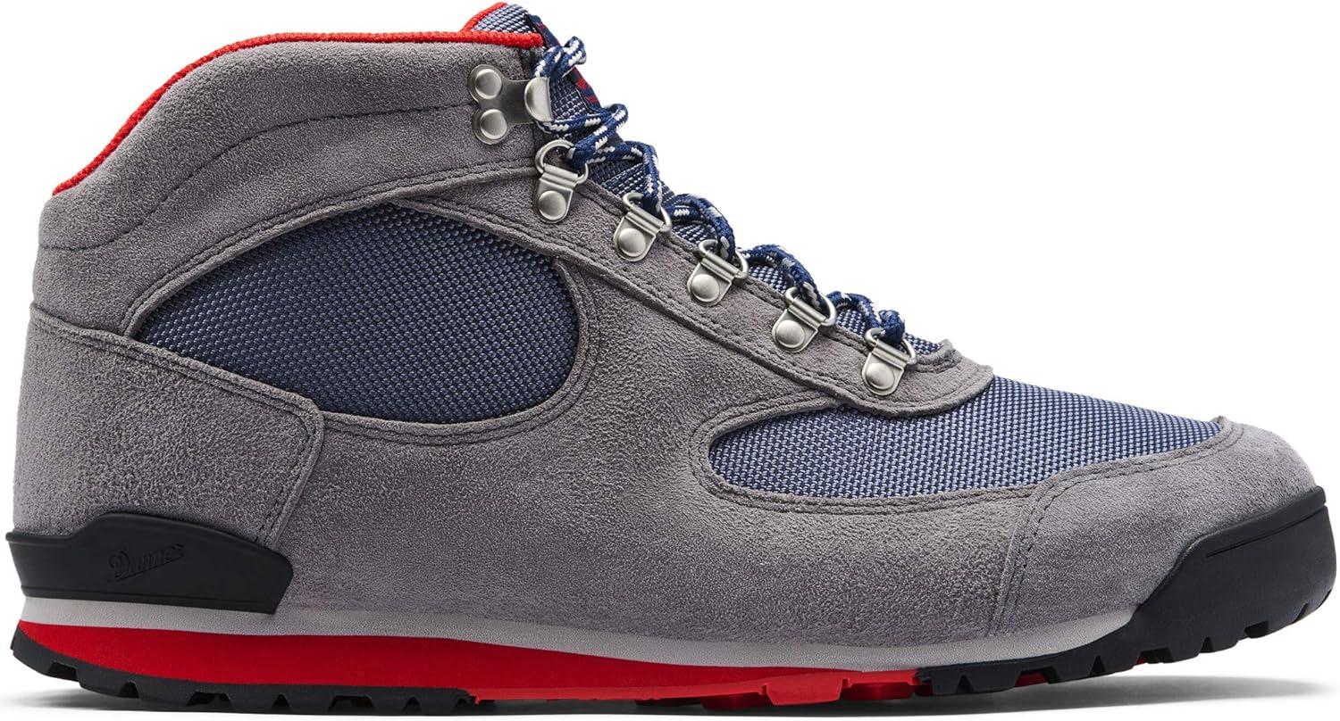 imageDanner Mens Jag 45quot Waterproof Lifestyle BootSteel GrayBlue Wing  Nubuck