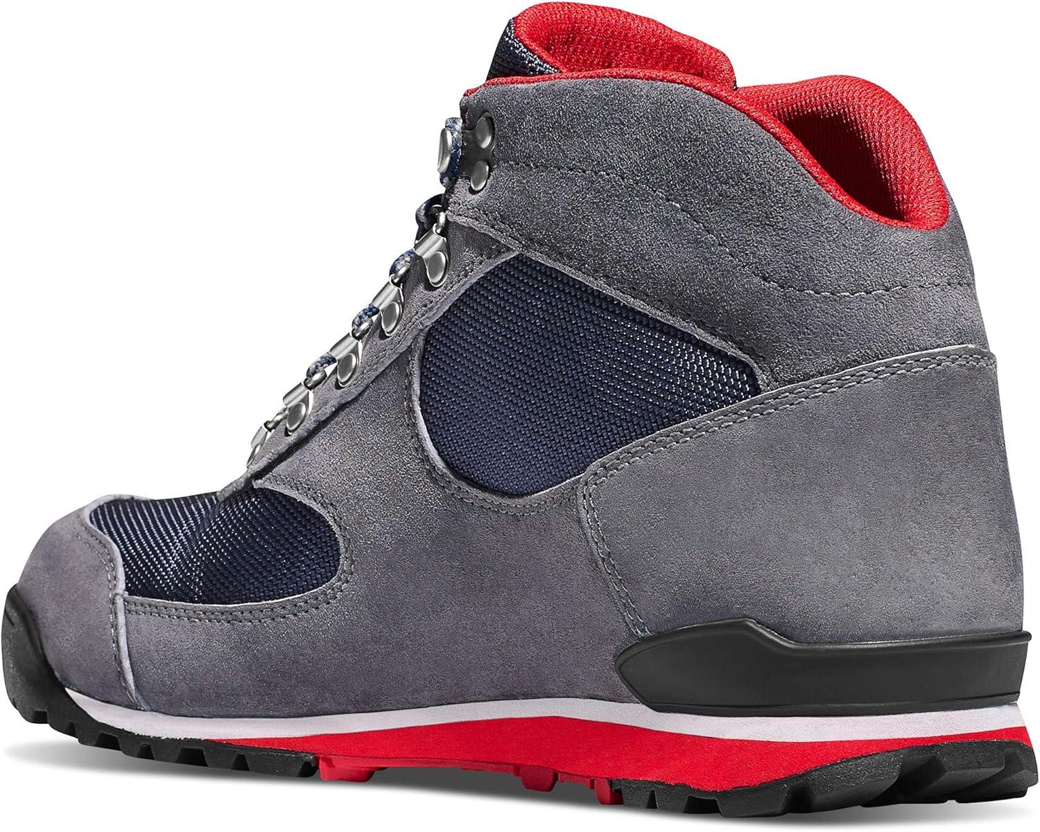 imageDanner Mens Jag 45quot Waterproof Lifestyle BootSteel GrayBlue Wing  Nubuck