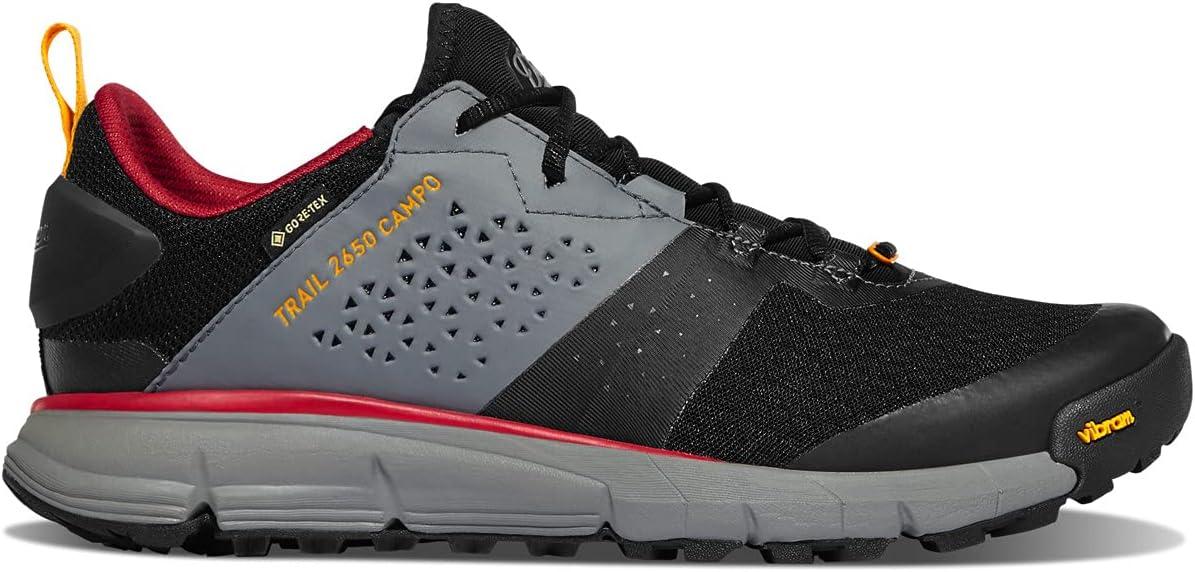 imageDanner Mens Trail 2650 Campo GTX 3quot NonInsulated Waterproof Hiking ShoesBlackRed