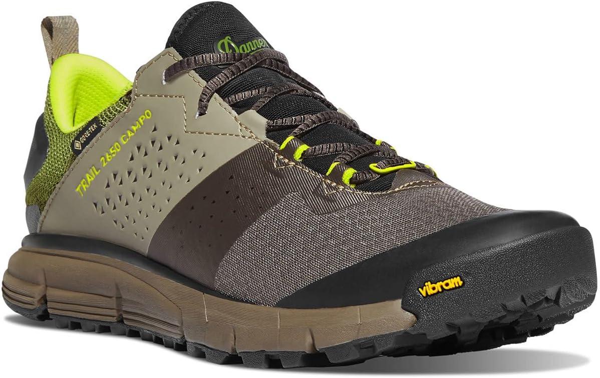 imageDanner Mens Trail 2650 Campo GTX 3quot NonInsulated Waterproof Hiking ShoesBrownMeadow Green