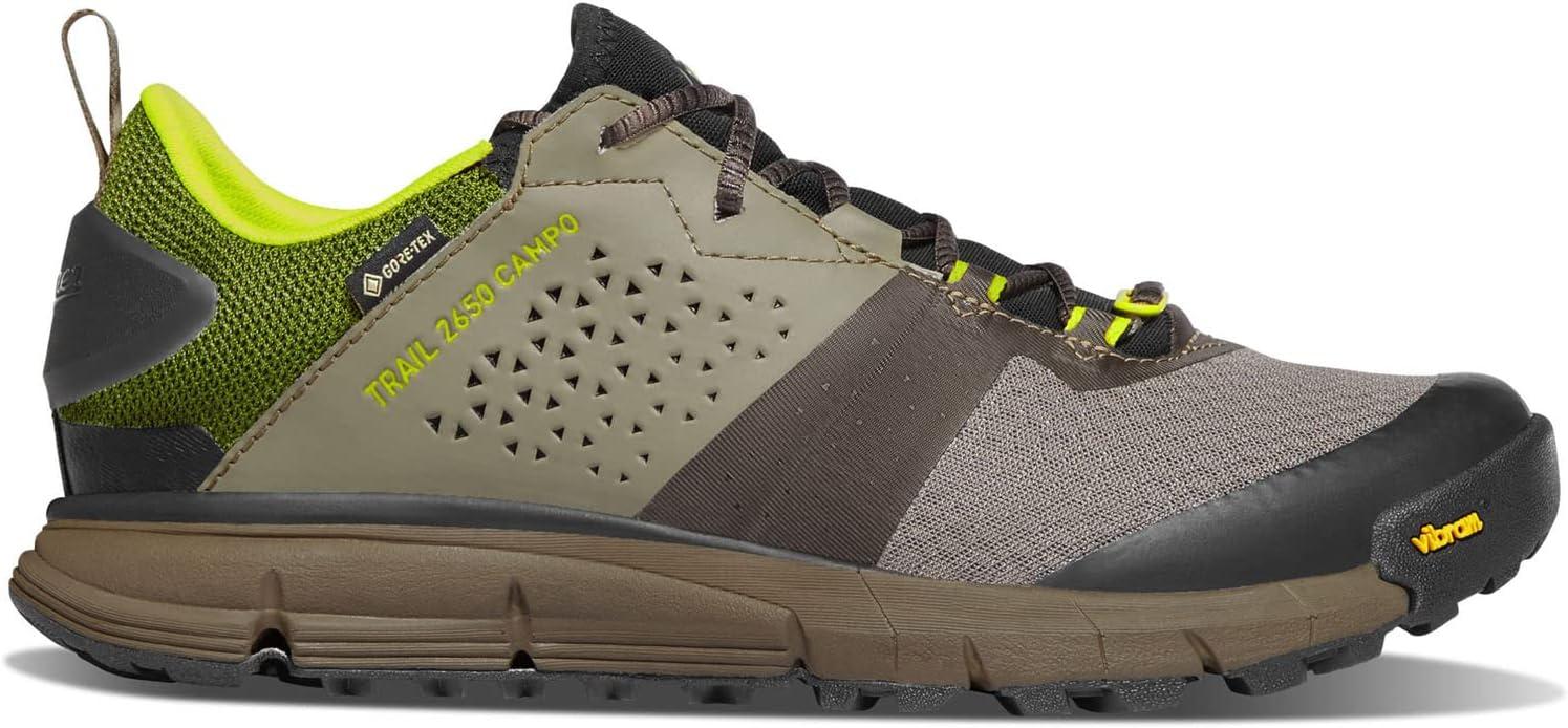 imageDanner Mens Trail 2650 Campo GTX 3quot NonInsulated Waterproof Hiking ShoesBrownMeadow Green