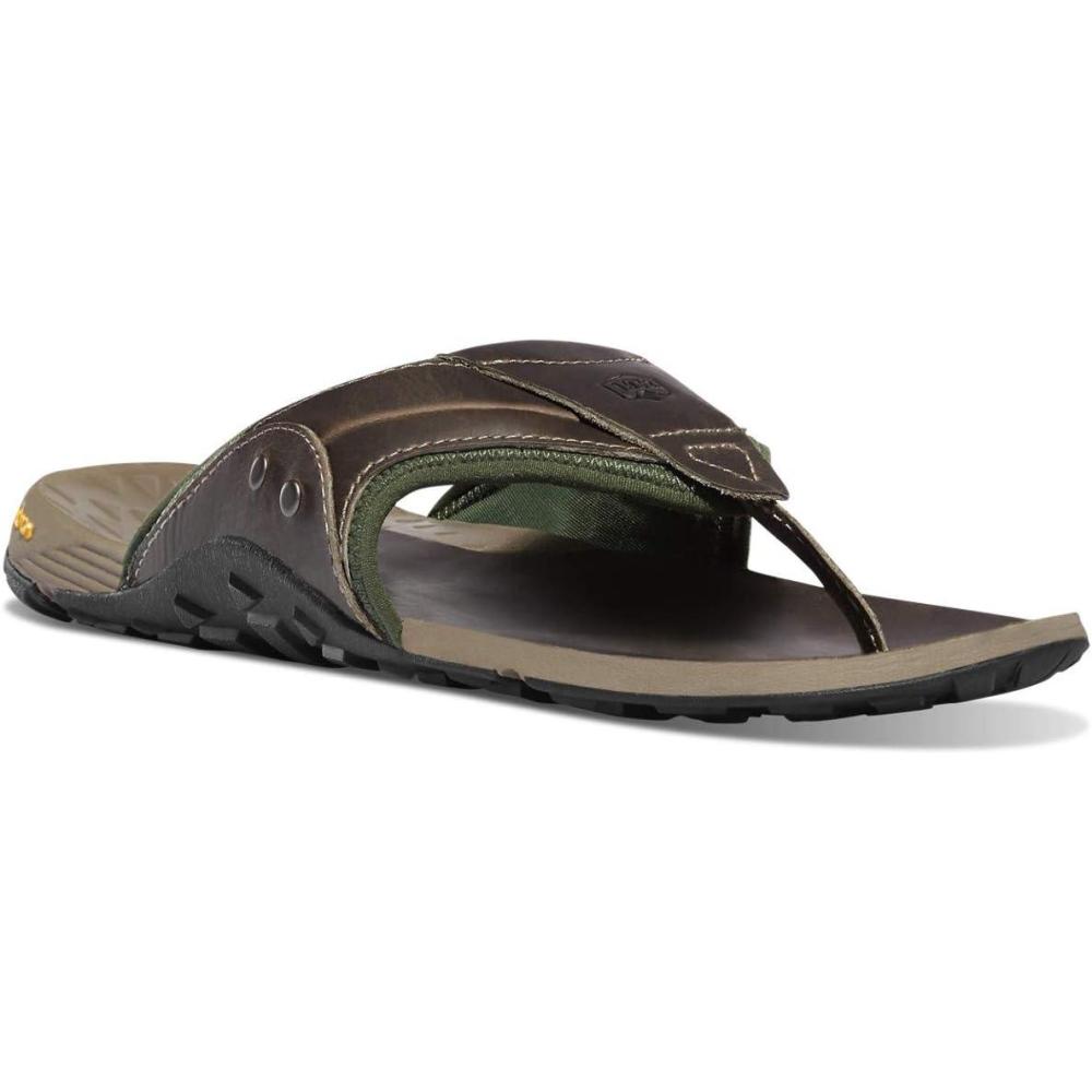 imageDanner Lost Coast Sandal  Mens Comfortable Outdoor Slides Durable Lightweight Design Casual WearGrayKombu Green