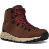 imageDanner Mens Mountain 600 45quot 200G Waterproof Hiking BootPineconeBrick Red