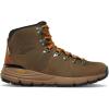 imageDanner Mountain 600 Leaf GoreTex Waterproof Hiking Boots for Men Made with FullGrain Leather with Breathable GoreTex Barrier and Traction OutsoleChocolate ChipGolden Oak