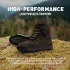 imageDanner Vital Trail 5 Hiking Boots for Men  Waterproof AbrasionResistant Leather and Textile with ShockAbsorbing Midsole and Traction OutsoleCoffee Brown
