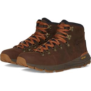 imageDanner Mountain 600 Leaf GoreTex Waterproof Hiking Boots for Men Made with FullGrain Leather with Breathable GoreTex Barrier and Traction OutsoleLoam BrownGlazed Ginger  New